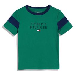 Tommy Hilfiger Boys Typography Printed Round Neck Cotton T-shirt-image-61