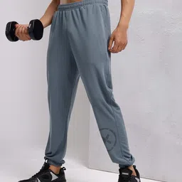 HRX by Hrithik Roshan Men Brand Logo Print Mid-Rise Rapid-Dry Training Joggers-picture-16