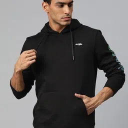Alcis Men Printed Hooded Pinnacle Sweatshirt-picture-34