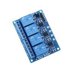 5V 4 Channel Relay Module 4 Channel Isolated 5V 10A Relay Module Opto Coupler for Arduino PIC AVR DSP ARM - AA0265V 4 Channel Relay Module 4 Channel Isolated 5V 10A Relay Module Opto Coupler for Arduino PIC AVR DSP ARM - AA026-22