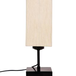 Devansh Cream-Coloured & Black Solid Traditional Buffet Table Lamp image 4
