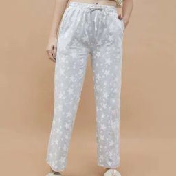 Ginger by Lifestyle Grey Cotton Printed Pyjamas-image-81