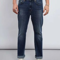 Lee Trenton Blue Comfort Fit Lightly Washed Jeans-picture-7