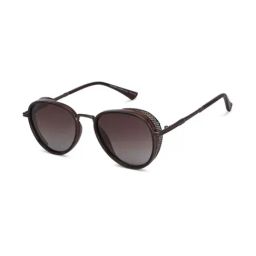 Vincent Chase by Lenskart VC S13835 Brown Polarized Aviator-49
