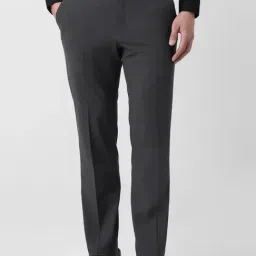 Van Heusen Grey Slim Fit Trousers-picture-30