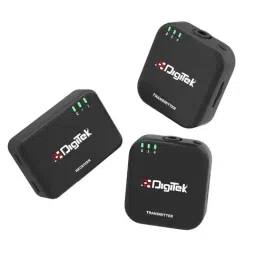 Digitek Dwm 101 Mini Wireless Microphone System, 2.4G Mic for Ios & Android Phones-picture-2