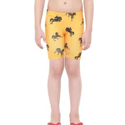 IO Kids Yellow Printed Jammers-image-98