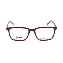 INVU A4008B Brown Full Rim Rectangular Frame-image-84