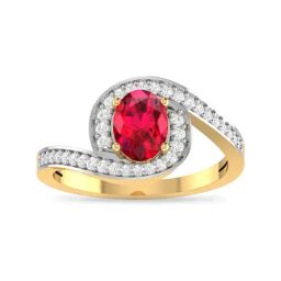 PC Jeweller Gyala 18k Gold Ring for Women-image-58