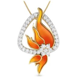 PC Jeweller Asrasya 18k Gold Pendant without Chain for Women-image-56
