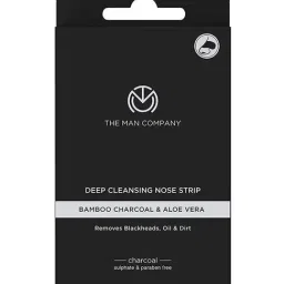 The Man Company Charcoal Nose Strips with Aloe Vera Extract - 4 Strips-14
