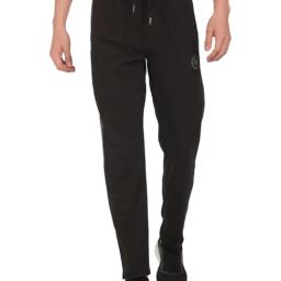 U.S. Polo Assn. Black Regular Fit Trackpants-picture-4