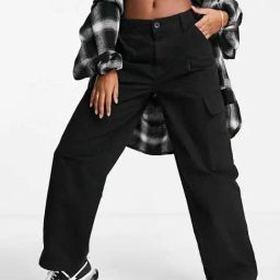 Broadstar Black High Rise Pants-image-46