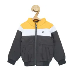 Allen Solly Kids Multicolor Color Block Full Sleeves Jacket-image-13