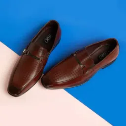 ID Men's Wine Formal Loafers-image-93