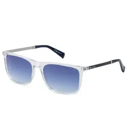 Irus Blue Square UV Protection Sunglasses for Men-image-3