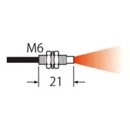 Panasonic Reflective Type Heat Resistant Fiber R25 mm, FD-H13-FM2-48