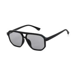 Vincent Chase Light Grey Geometric Sunglasses-44