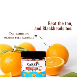 CARET ORGANIC Aloevera & Neem Shampoo & Vitamin C Glow Scrub Combo-100 g Each image 4