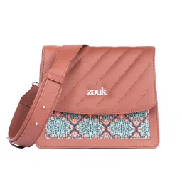 ZOUK Multicolor Printed Cross Body Bag image 2