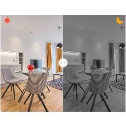 Zysk Wifi Baby Mini Monitor Camera Auto Tracking Two Way Audio Motion Detection Remote Access image 4