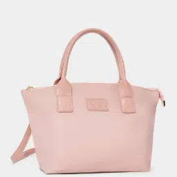 Styli Pink Solid Handbag-45