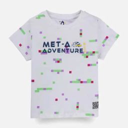 Gini & Jony Girls White Graphic Knits Top-41