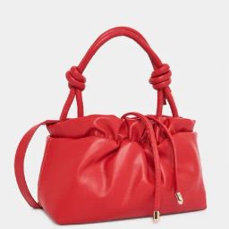 Styli Red Solid Handbag-9