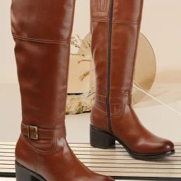 Carlton London Women's Tan Casual Booties-picture-47