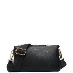 ALDO Black Solid Small Sling Handbag-6