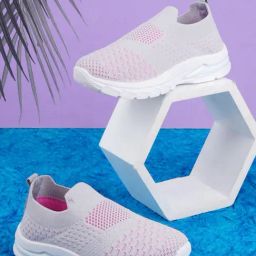 KATS Kids Grey JAZZY Slip-On Shoes-95