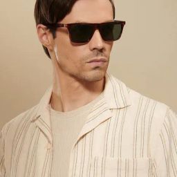 Vincent Chase Green Wayfarer Sunglasses image 4