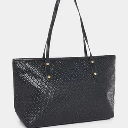 Styli Textured Structured Shoulder Bag image 4