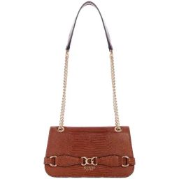 GUESS Brown Animal Effect Shoulder Bag-picture-24