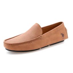 U.S. Polo Assn. Men COLIN 5.0 TAN Driving Shoes-image-32
