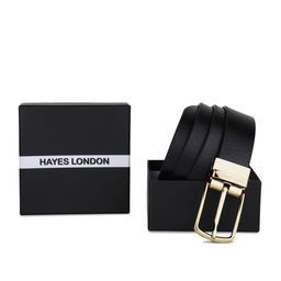 Hayes London Men Leather Reversible Formal Belt-image-80