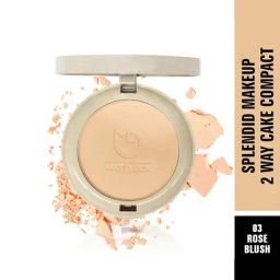 Matt Look Splendid Makeup 2-Way Cake Compact 03 Rose Blush - 20 gm-image-12