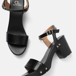 Carlton London Textured Block Heels image 1