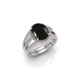 todani jems 11.25 Ratti Agate Stone Original Certified Hakik Gemstone Silver Plated | Adjustable Ring-picture-45