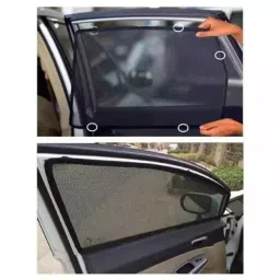 Oscar Magnetic Sun Shades For Maruti Suzuki Baleno Set of 4 Pieces-picture-17