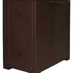 Cello Novelty Compact Plastic Shoe Rack  Shelves I- Brown-image-21