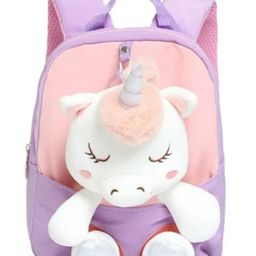 Smily kiddos Unicorn Plush toy Backpack - Purple -11 inches-picture-19