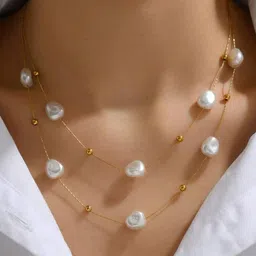 Designs & You Gold-Plated Layered Necklace-picture-6