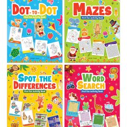 wonder house books My First Fun Activity Box Set of 4 Books - English image 3