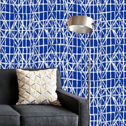ArtzFolio Printed UV-Resistant Anti-Bacterial Japanese Shibori Ikat Peel & Stick Wallpaper-image-66