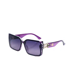 HASHTAG EYEWEAR Unisex Square Sunglasses with UV Protected Lens-34