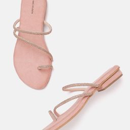 Van Heusen Women Embellished One Toe Flats-picture-26