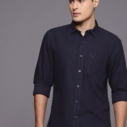 Allen Solly Pure Cotton Custom Slim Fit Casual Shirt-image-38