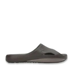 Puma Men's Lithen Injex Chocolate Slides-1