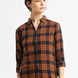 SHOWOFF Navy Checks Shirt-image-46